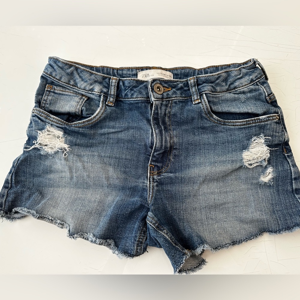 Zara Kids Girl’s Jean Shorts Size 13-14